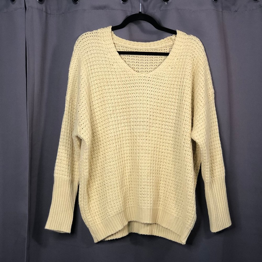Cream sweater